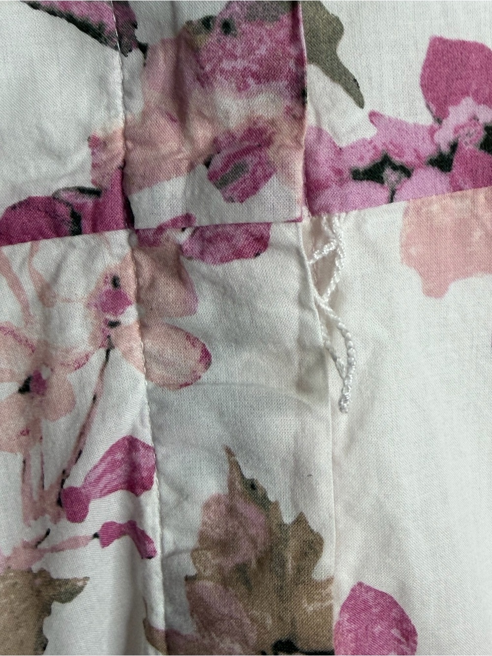 Calvin Klein Tiered Floral Midi Dress with Waist Tie  Medium Cottagecore summery - Picture 6 of 11